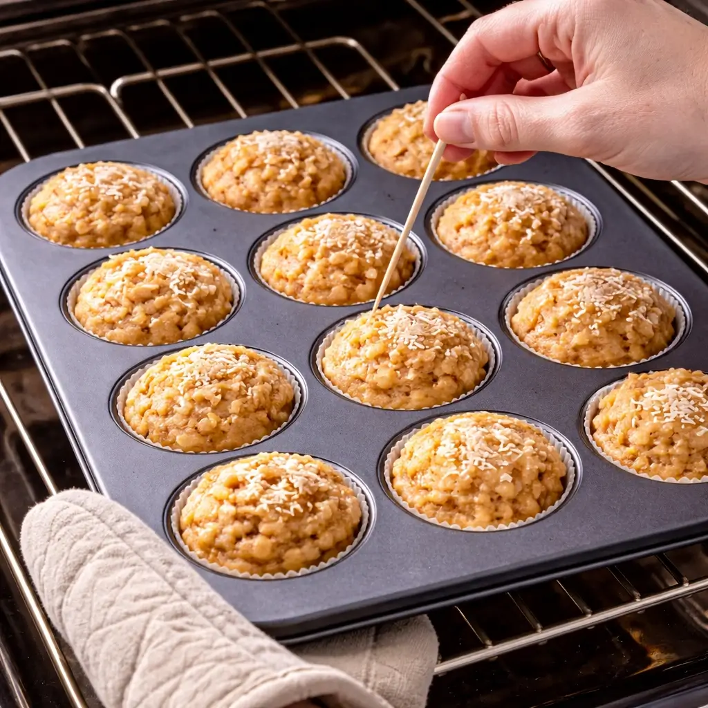 Banana Coconut Muffins