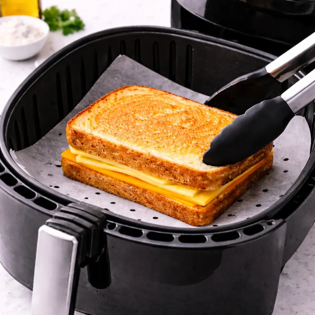 Air Fryer Grilled Cheese