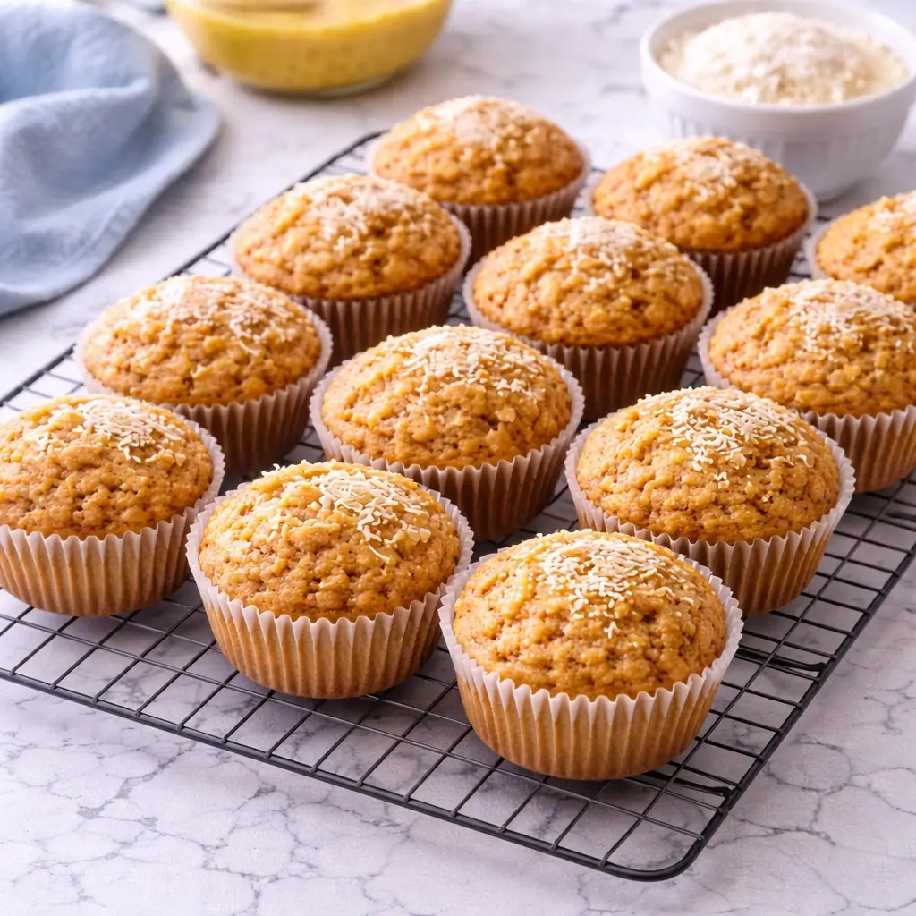 Banana Coconut Muffins