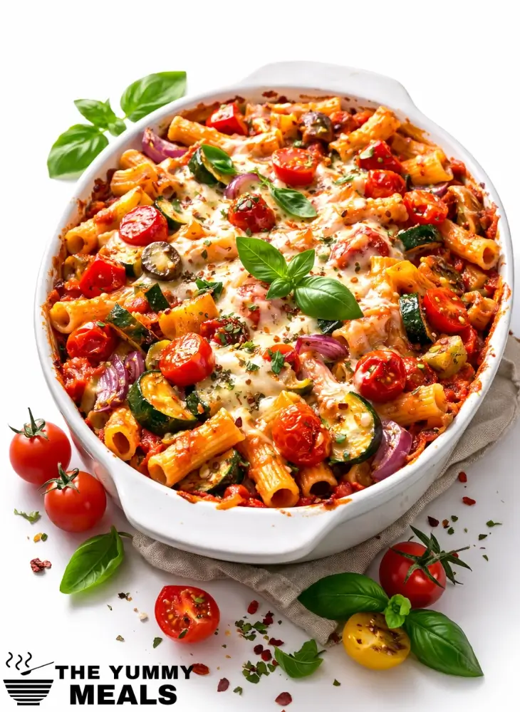 Baked Ziti with Roasted Vegetables