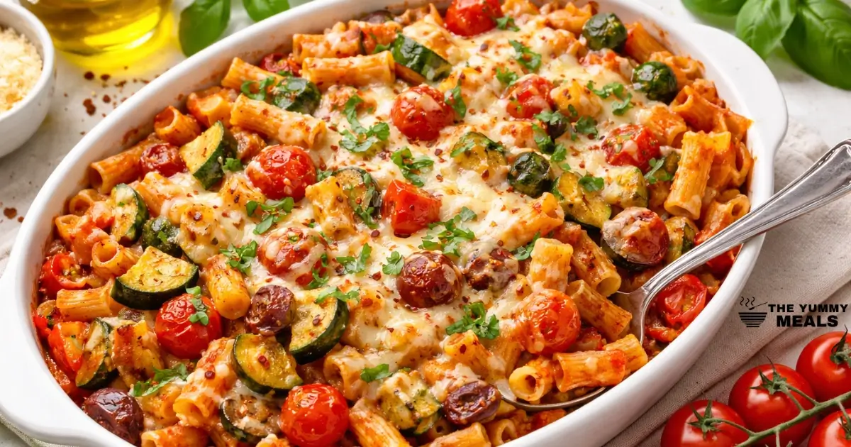 Baked Ziti with Roasted Vegetables