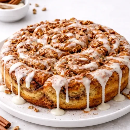 Cinnamon Roll Cake