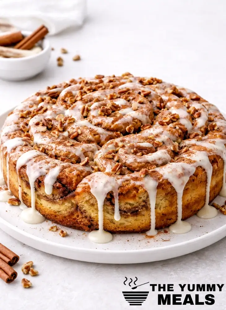 Cinnamon Roll Cake