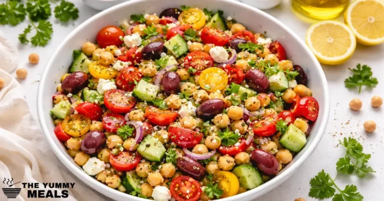 Greek Chickpea Salad