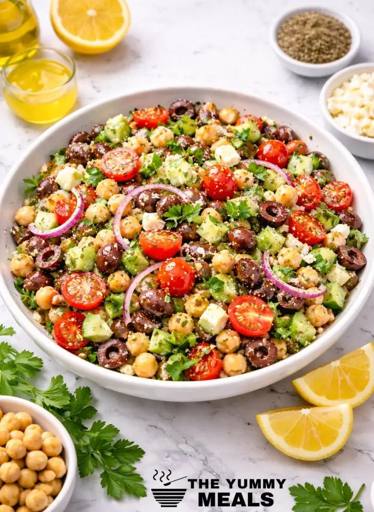 Greek Chickpea Salad