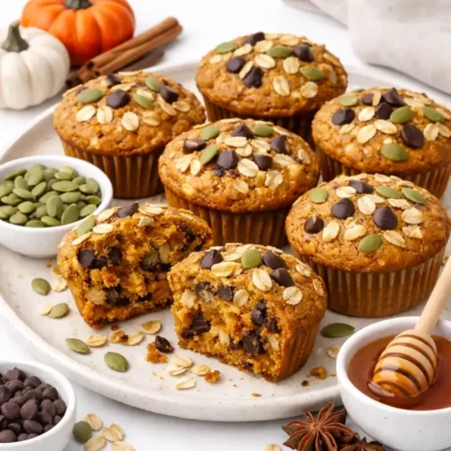 Healthy Pumpkin Muffins