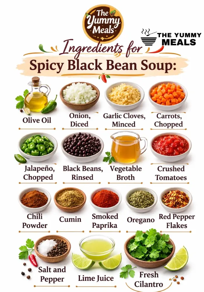 Spicy Black Bean Soup