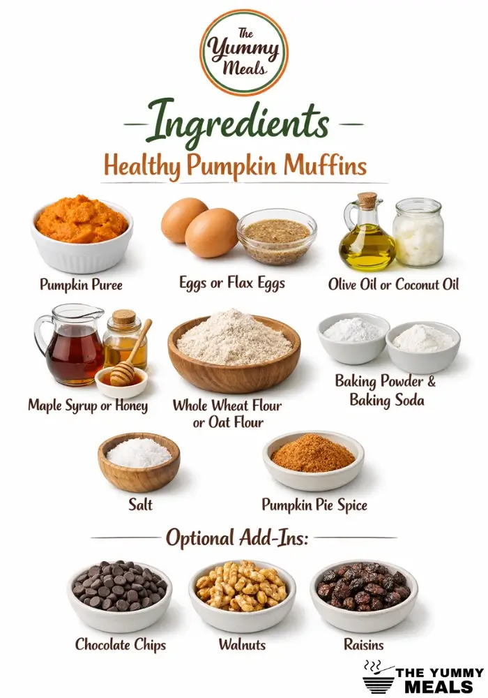 Healthy Pumpkin Muffins