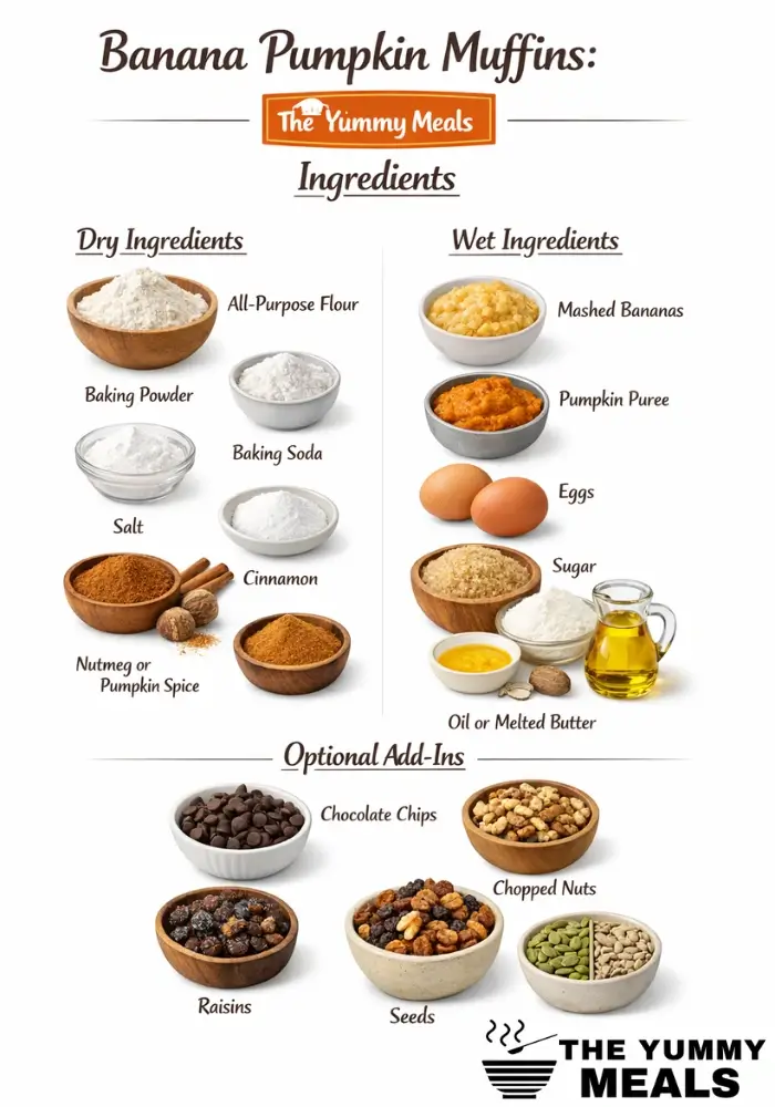 Banana Pumpkin Muffins