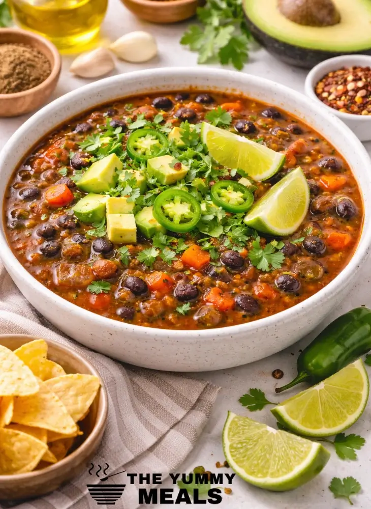 Spicy Black Bean Soup