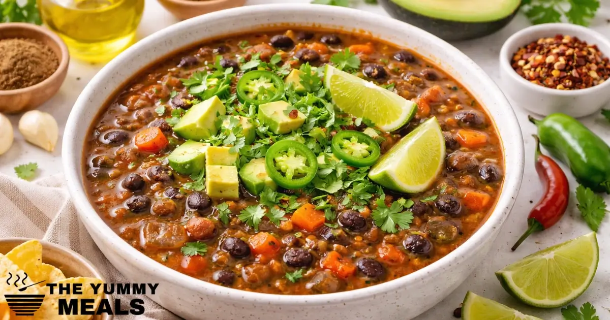 Spicy Black Bean Soup