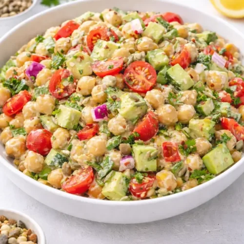 Vegan Chickpea Salad Recipe