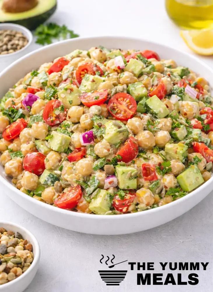 Vegan Chickpea Salad Recipe