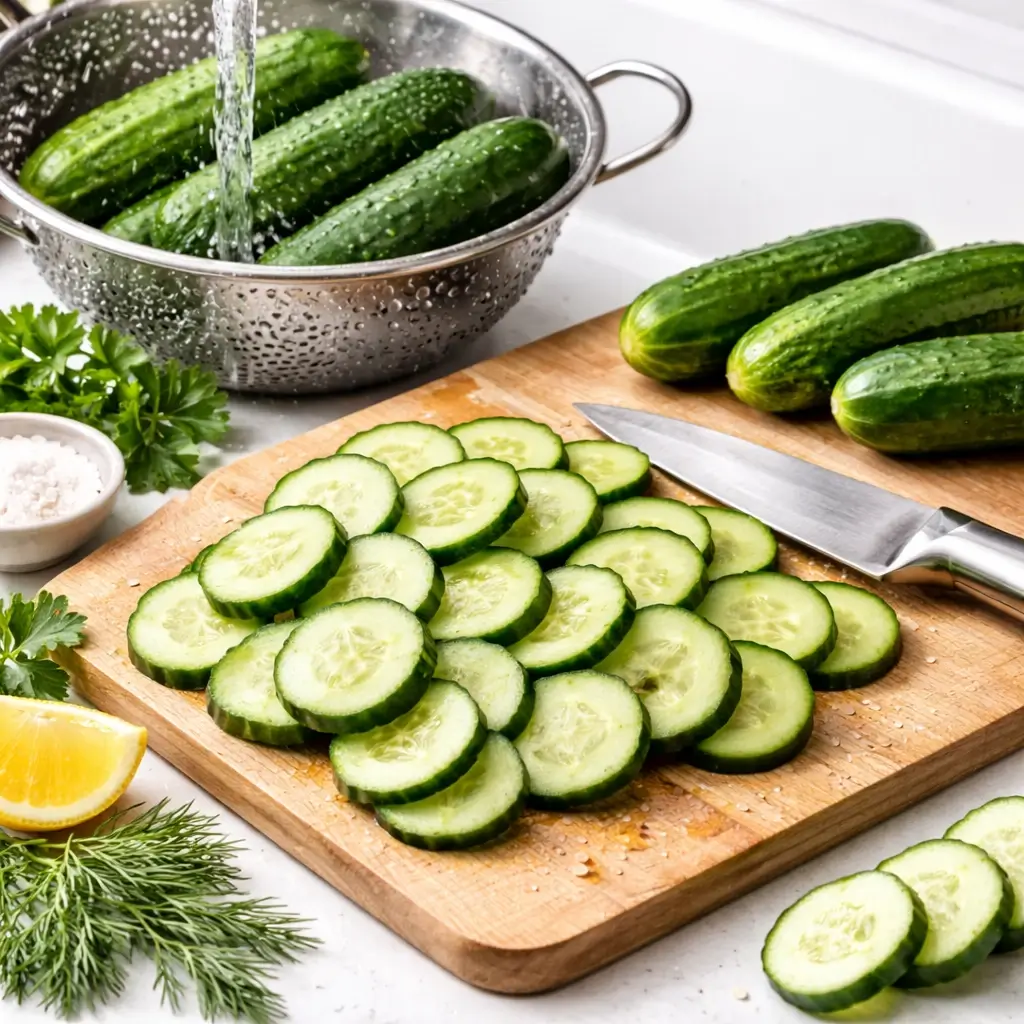 Healthy Cucumber Salad