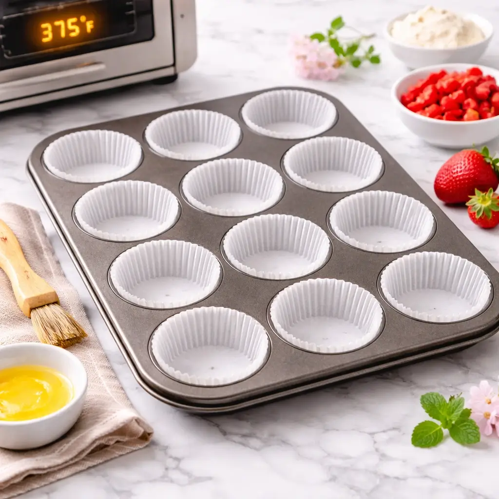 Strawberry Muffins Recipe