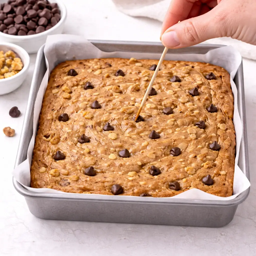 Coffee Chocolate Chip Blondies​