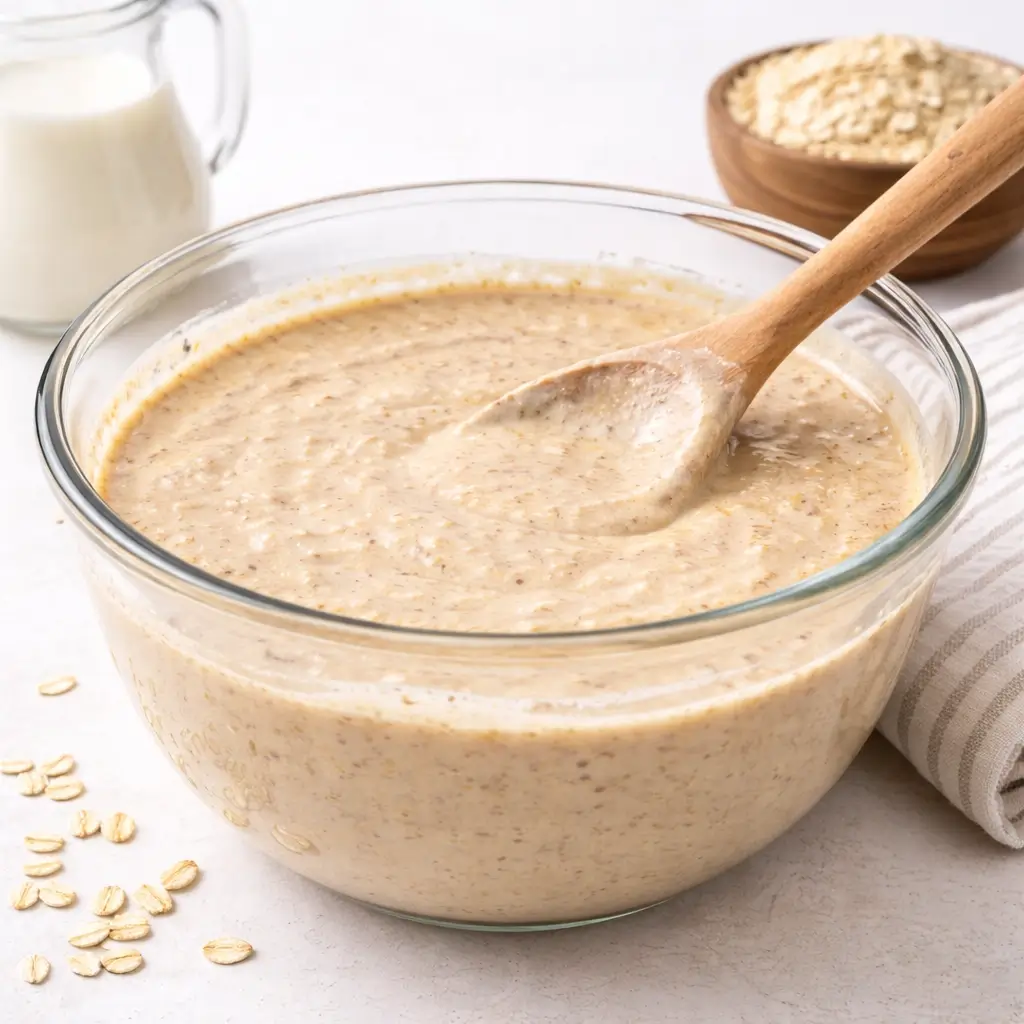 Blender Oatmeal Pancakes