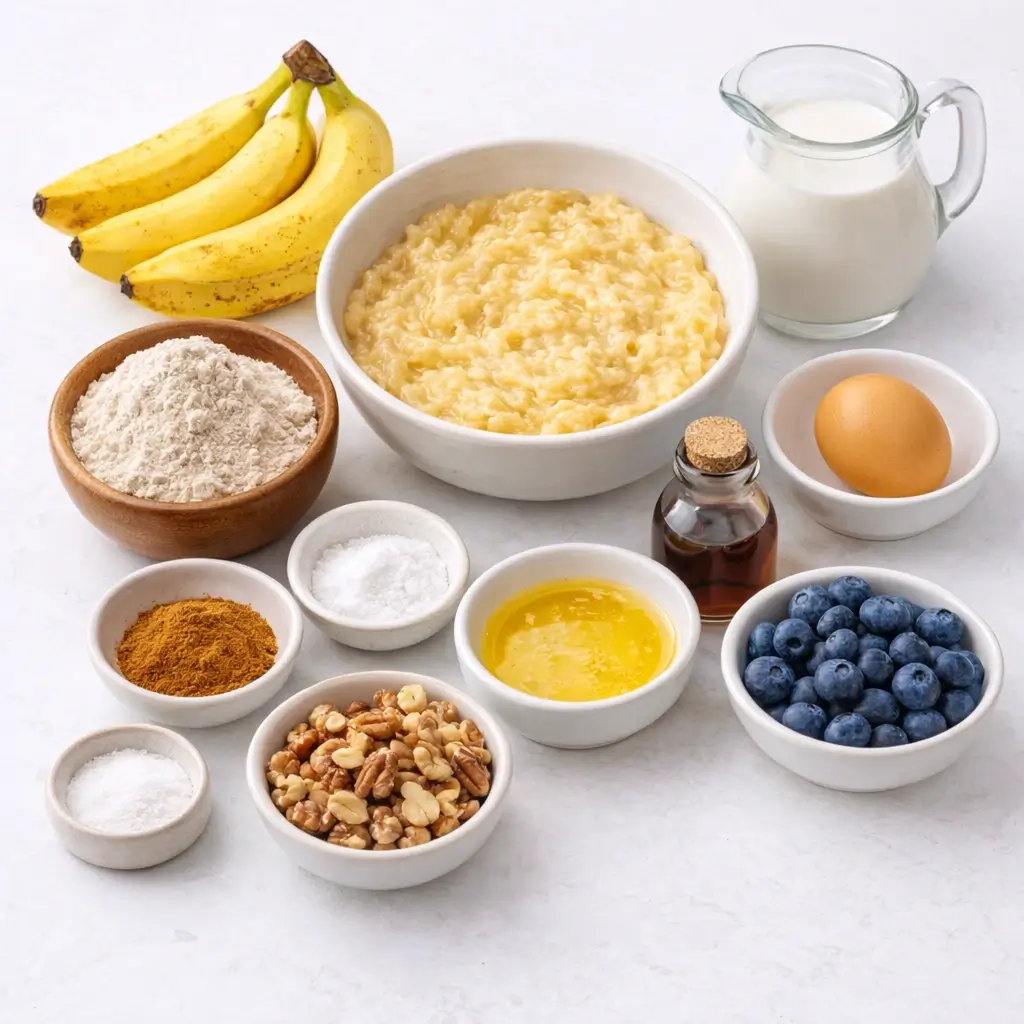 Whole Wheat Banana Pancakes