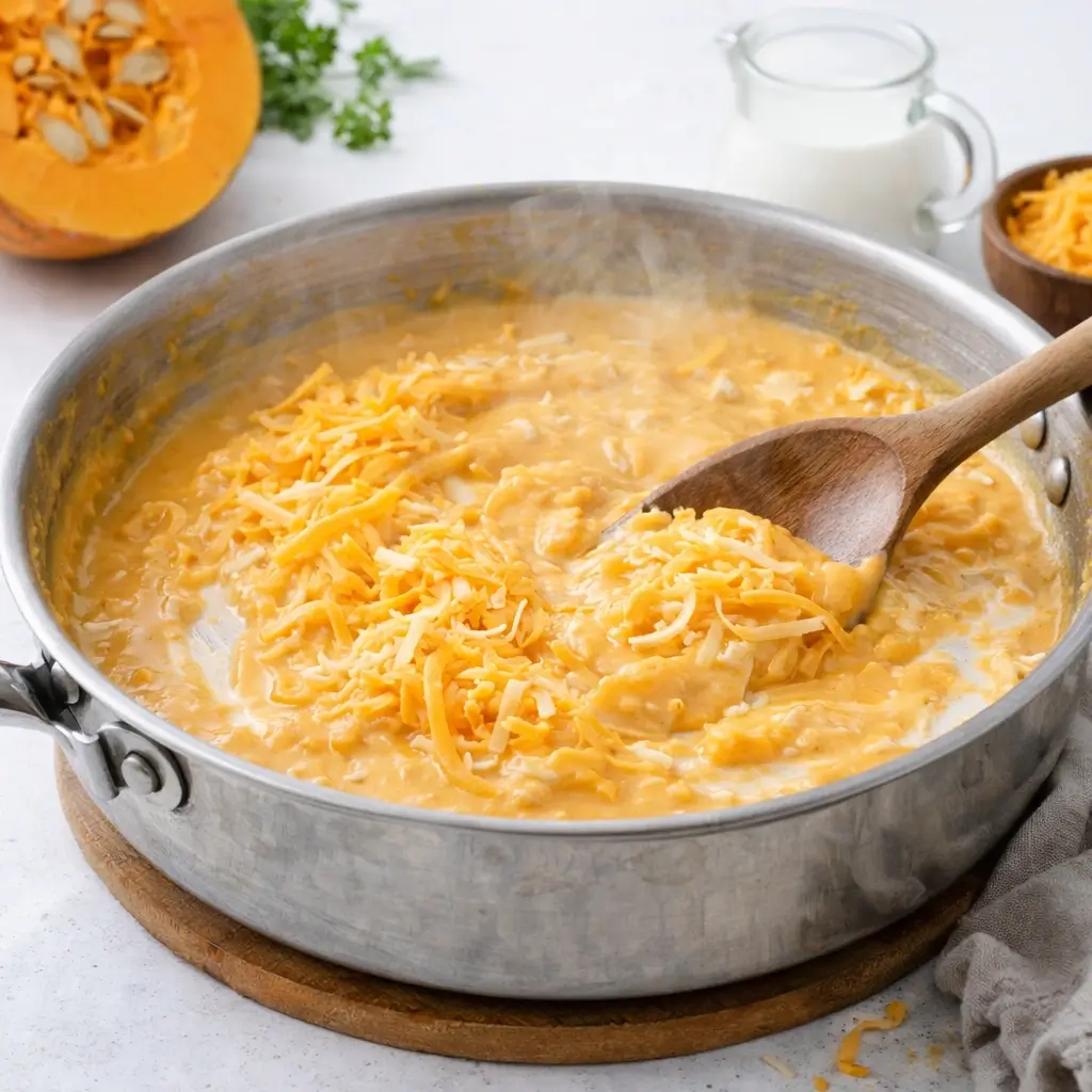 Pumpkin Mac and Cheese