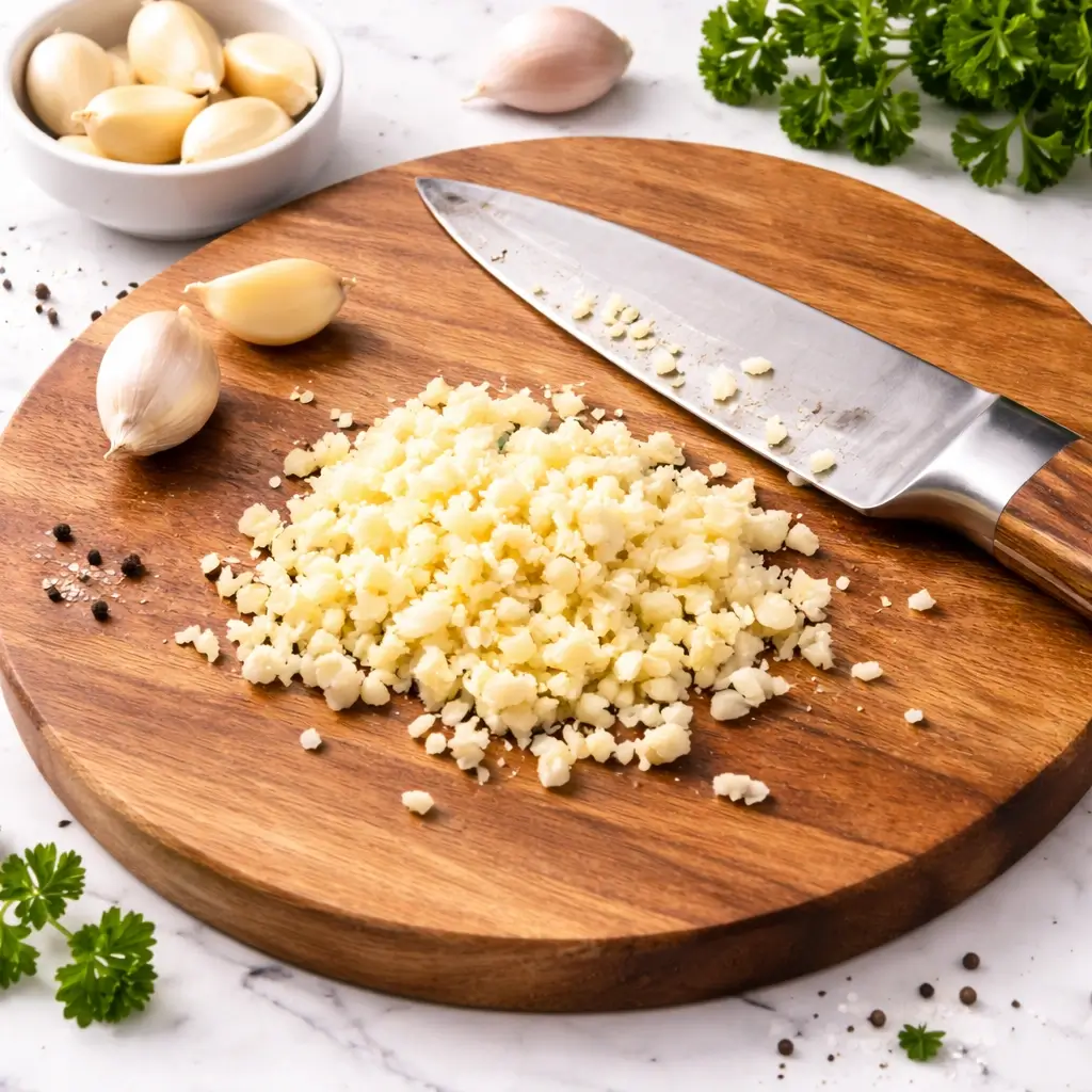 Creamy Garlic Mushrooms