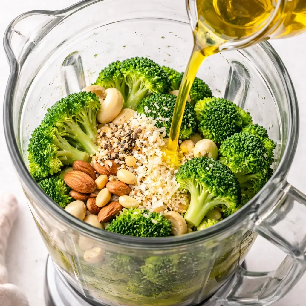 Broccoli Pesto Pasta Recipe