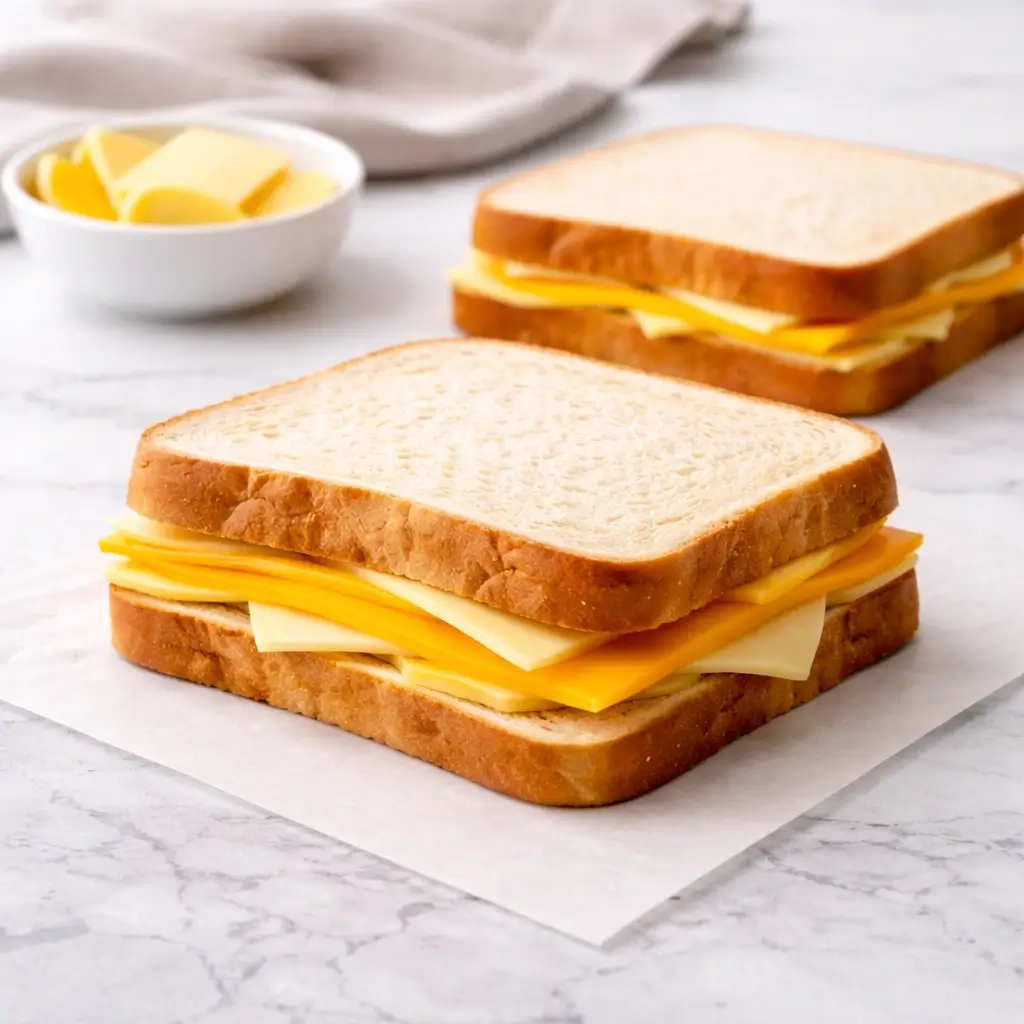 Air Fryer Grilled Cheese Sandwich Recipe