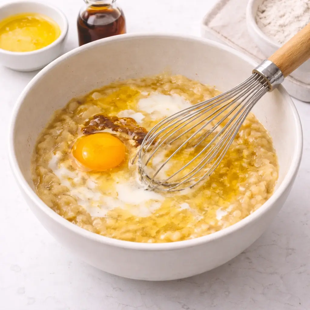 Whole Wheat Banana Pancakes