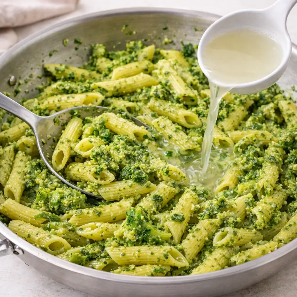 Broccoli Pesto Pasta Recipe