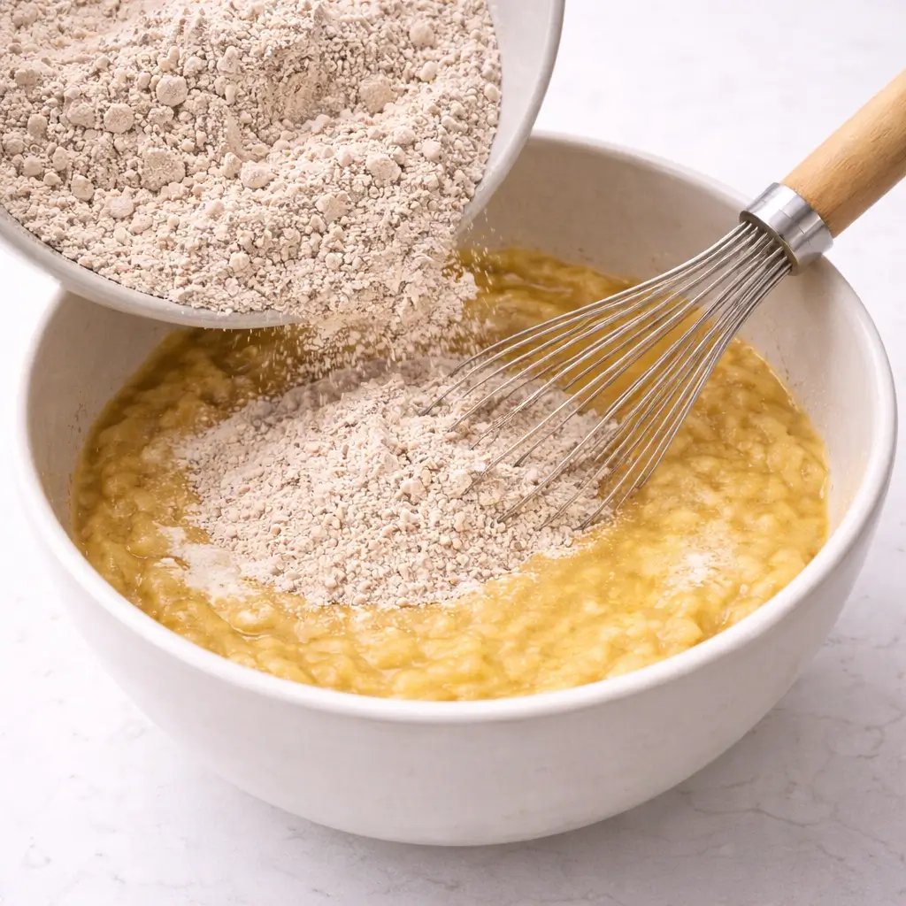 Whole Wheat Banana Pancakes