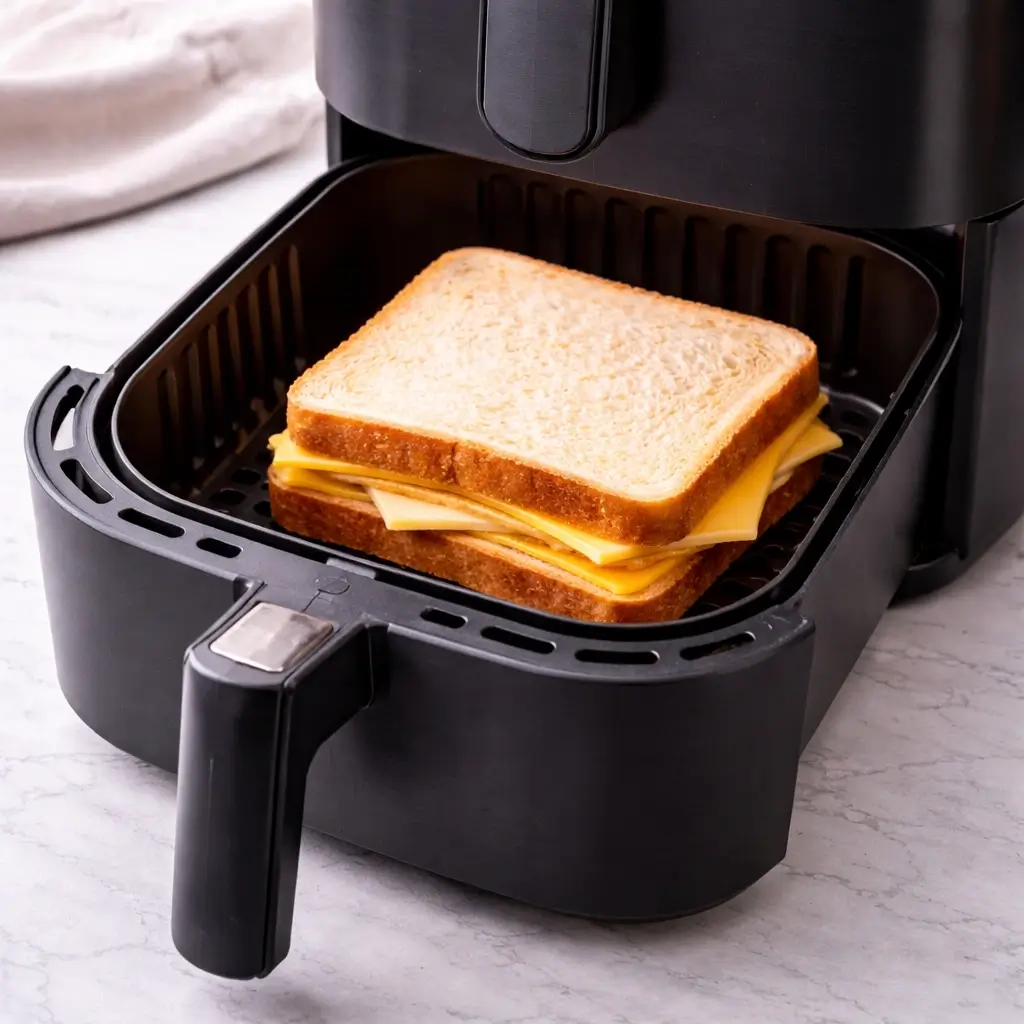 Air Fryer Grilled Cheese Sandwich Recipe