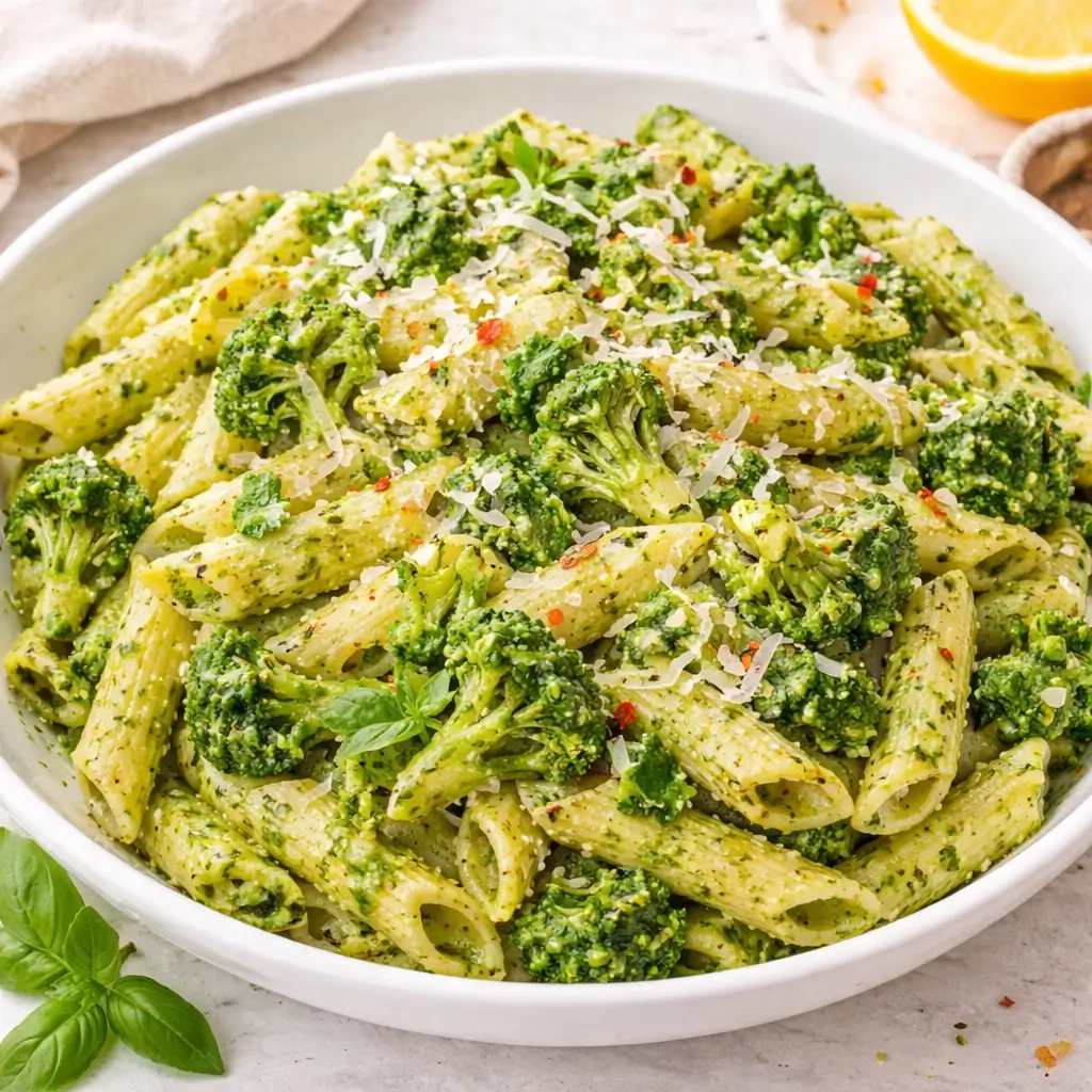 Broccoli Pesto Pasta Recipe