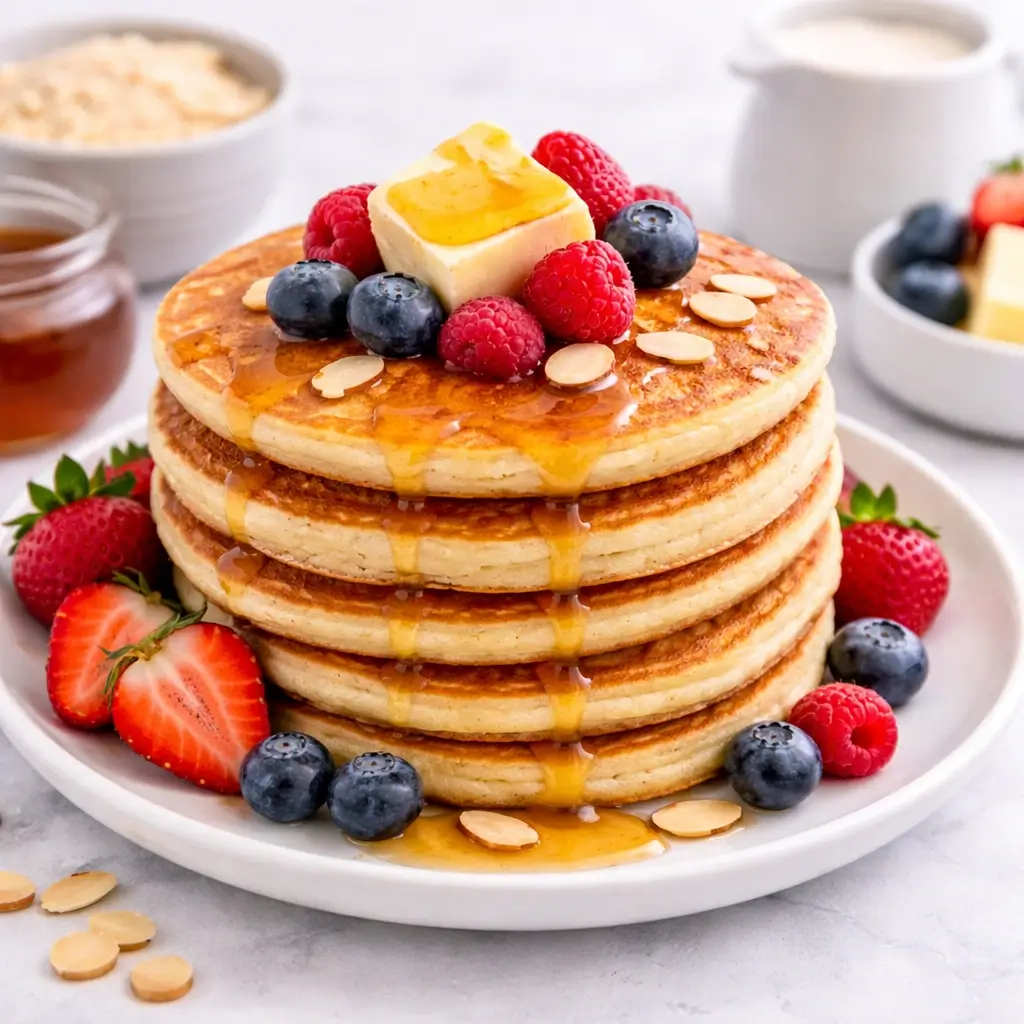 Keto Almond Flour Pancakes