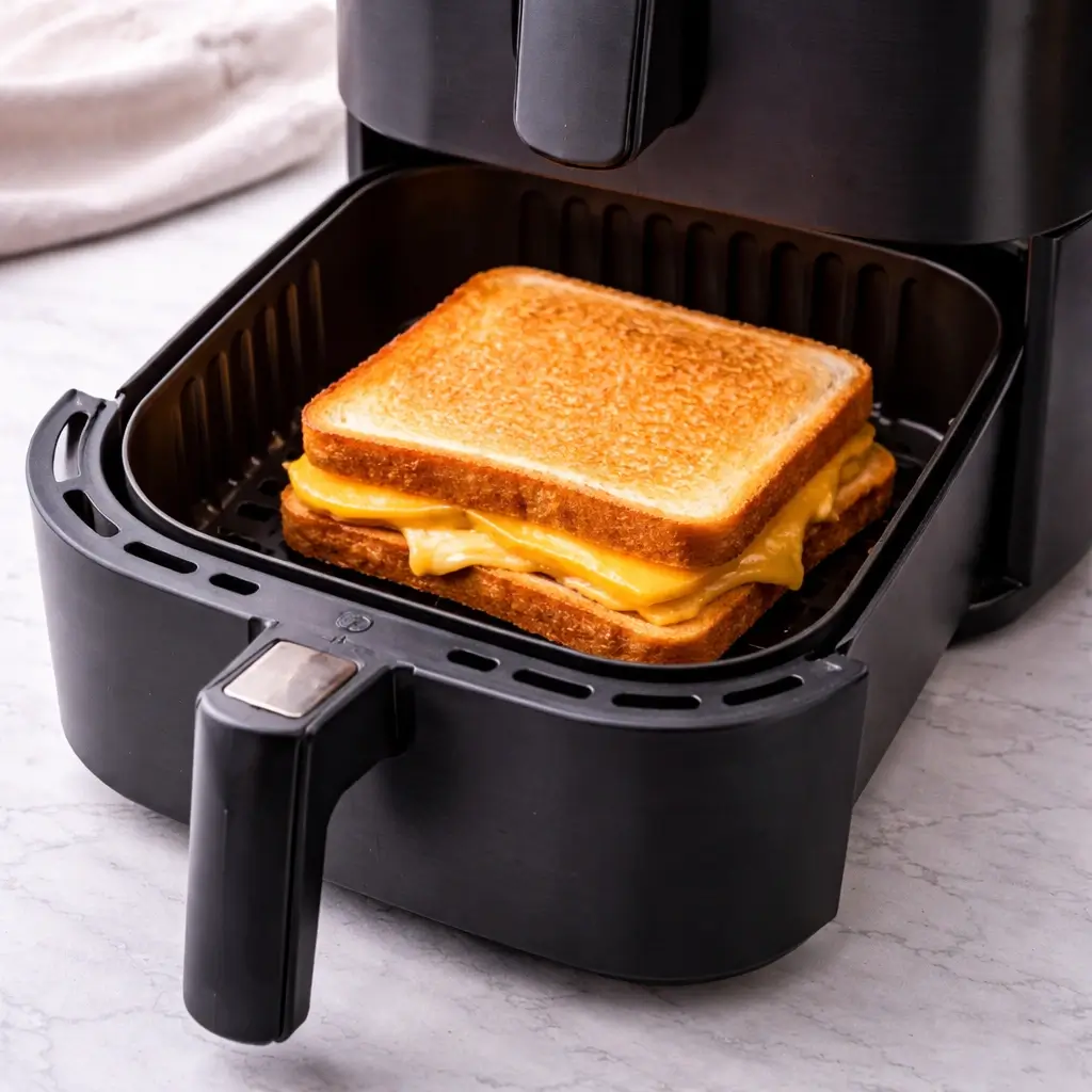 Air Fryer Grilled Cheese Sandwich Recipe