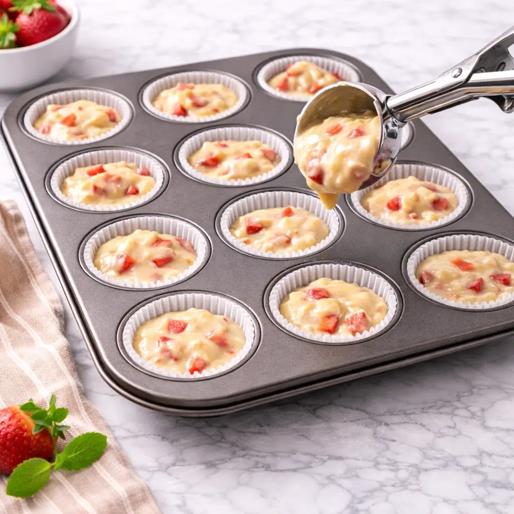 Strawberry Muffins Recipe
