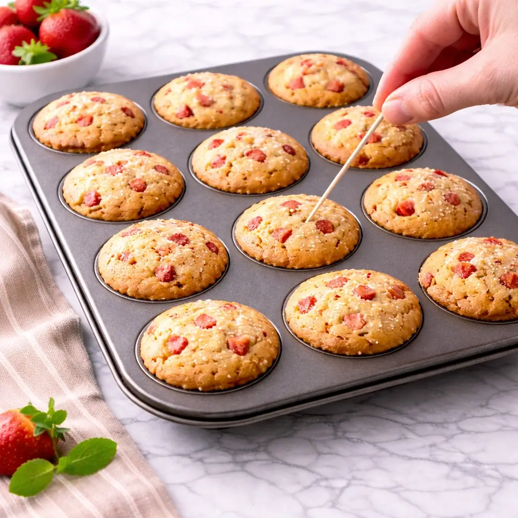 Strawberry Muffins Recipe