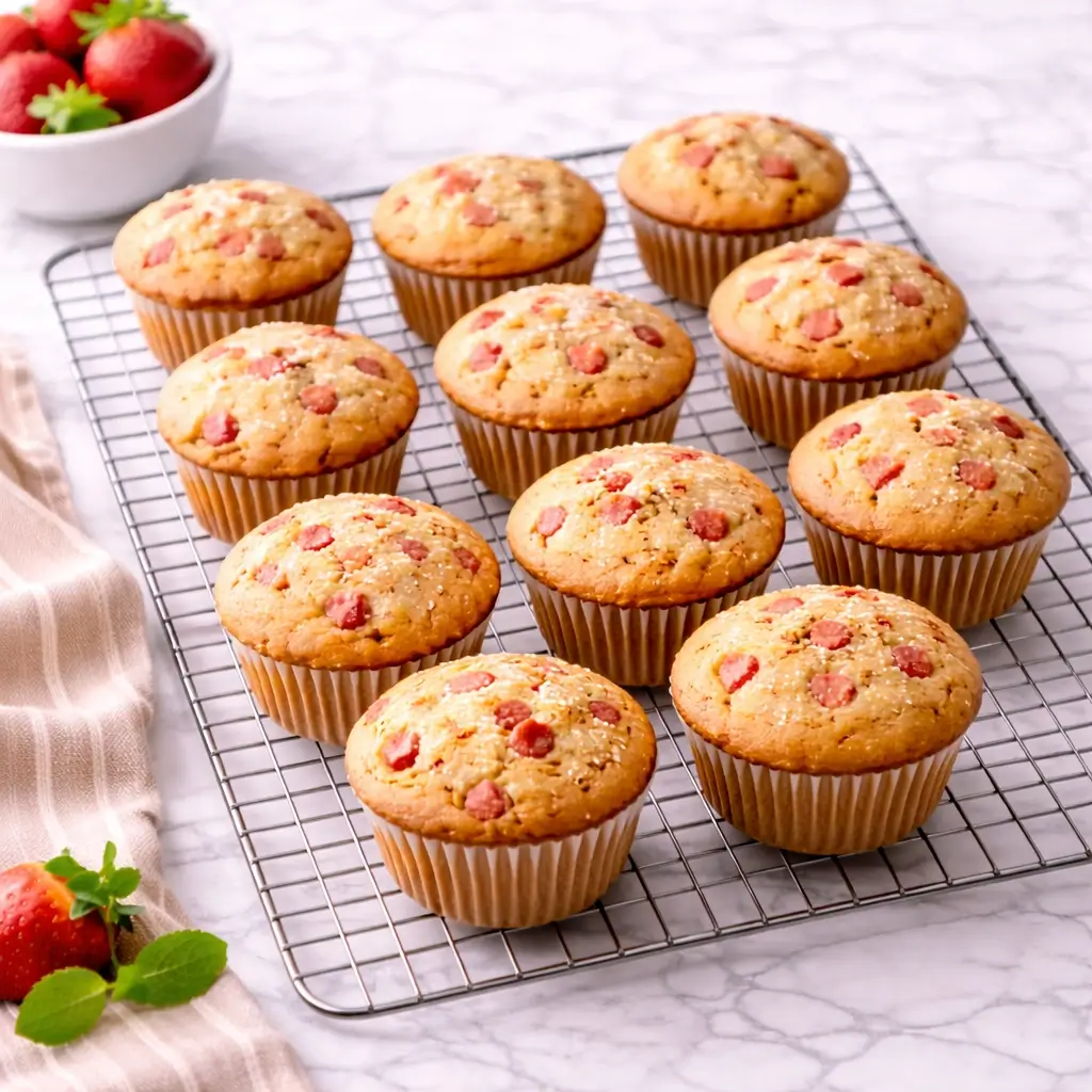 Strawberry Muffins Recipe