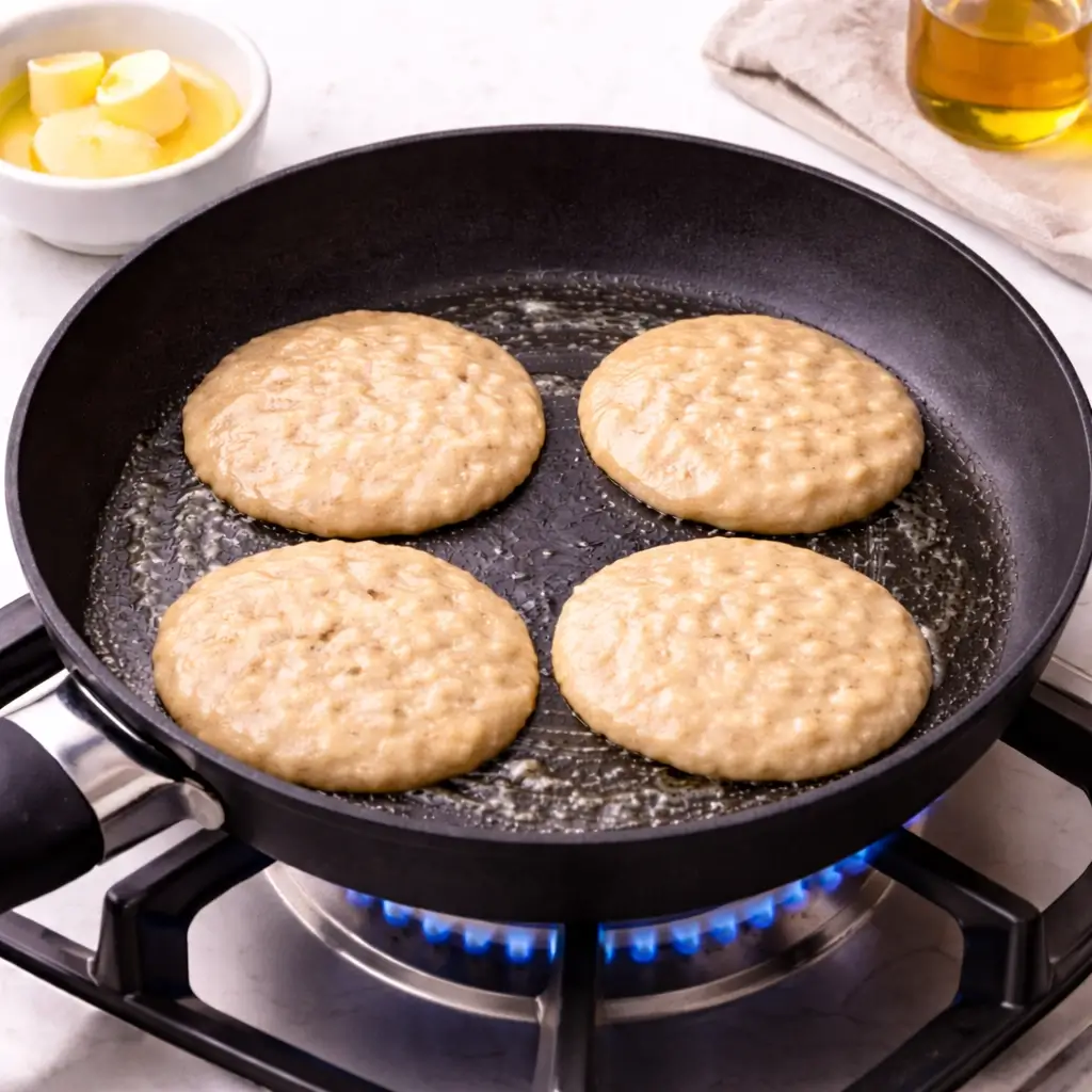 Whole Wheat Banana Pancakes