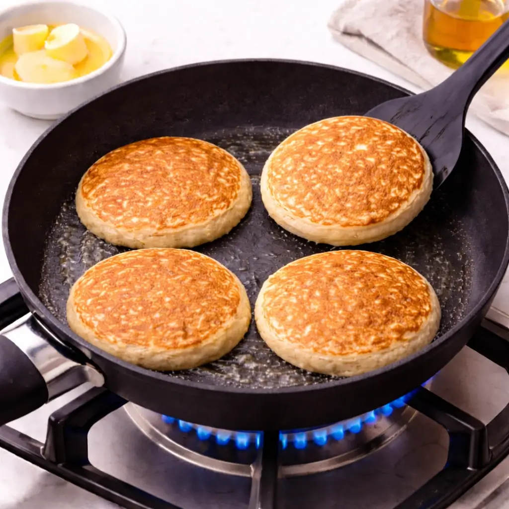 Whole Wheat Banana Pancakes