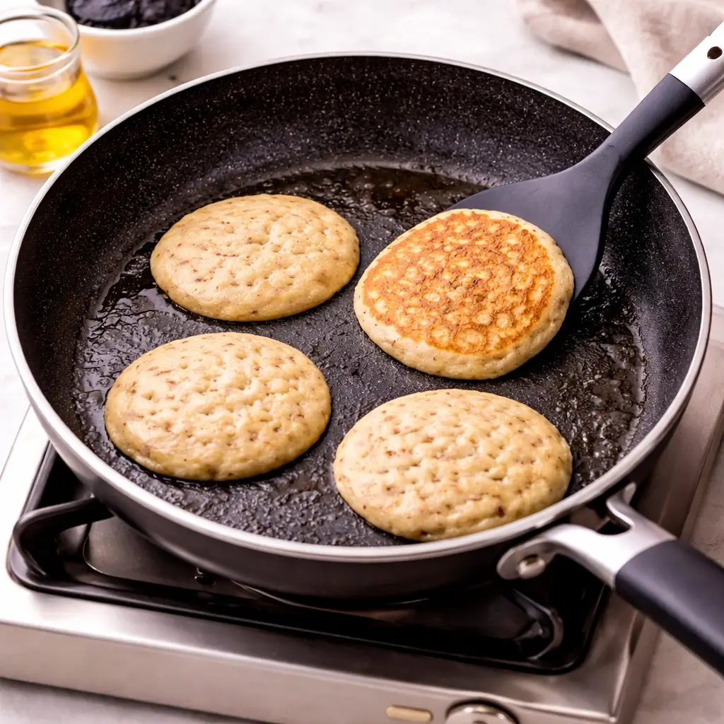 Banana Almond Flour Pancakes