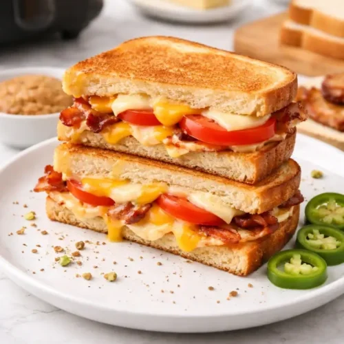 Air Fryer Grilled Cheese Sandwich Recipe