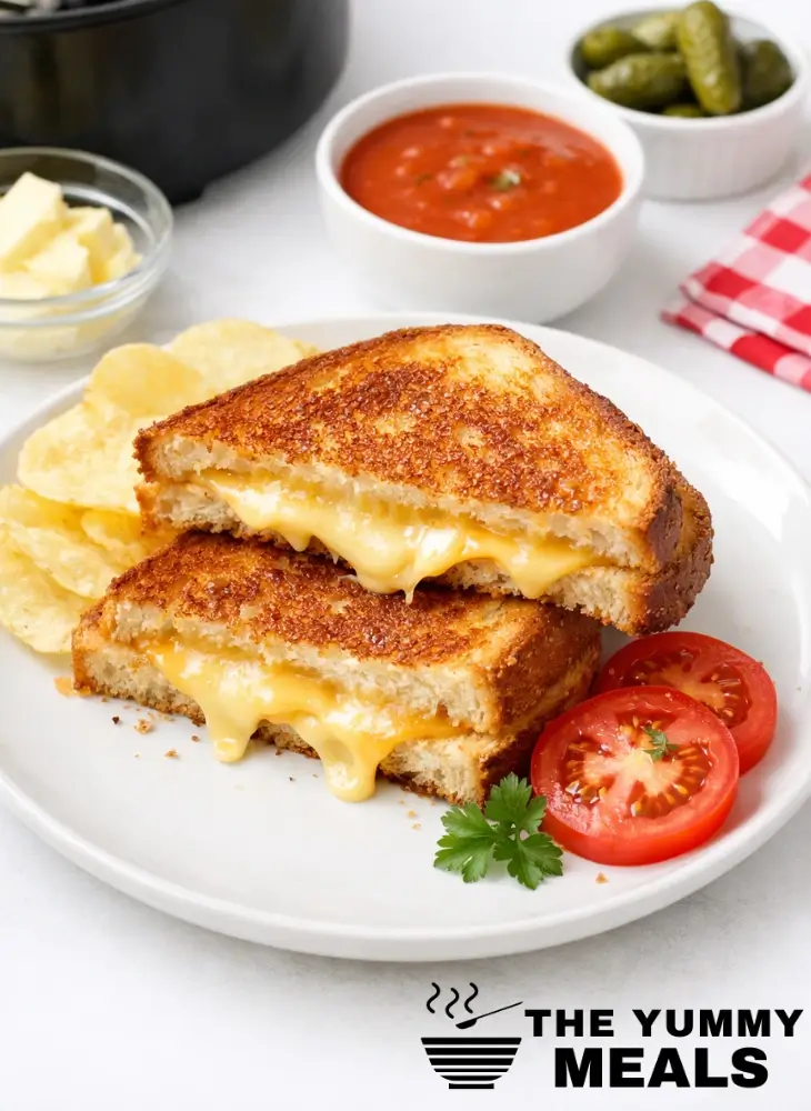 Air Fryer Grilled Cheese Sandwich Recipe