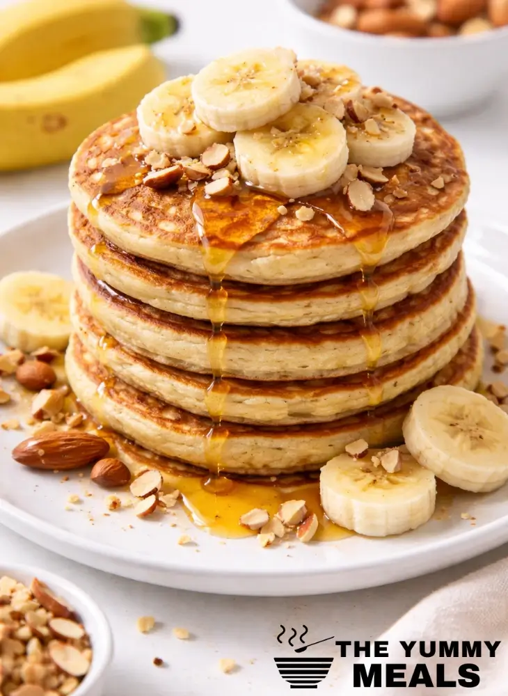 Banana Almond Flour Pancakes