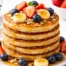 Blender Oatmeal Pancakes