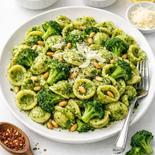 Broccoli Pesto Pasta Recipe