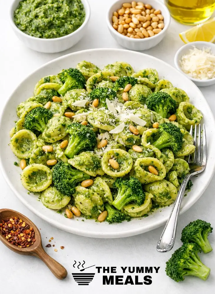 Broccoli Pesto Pasta Recipe