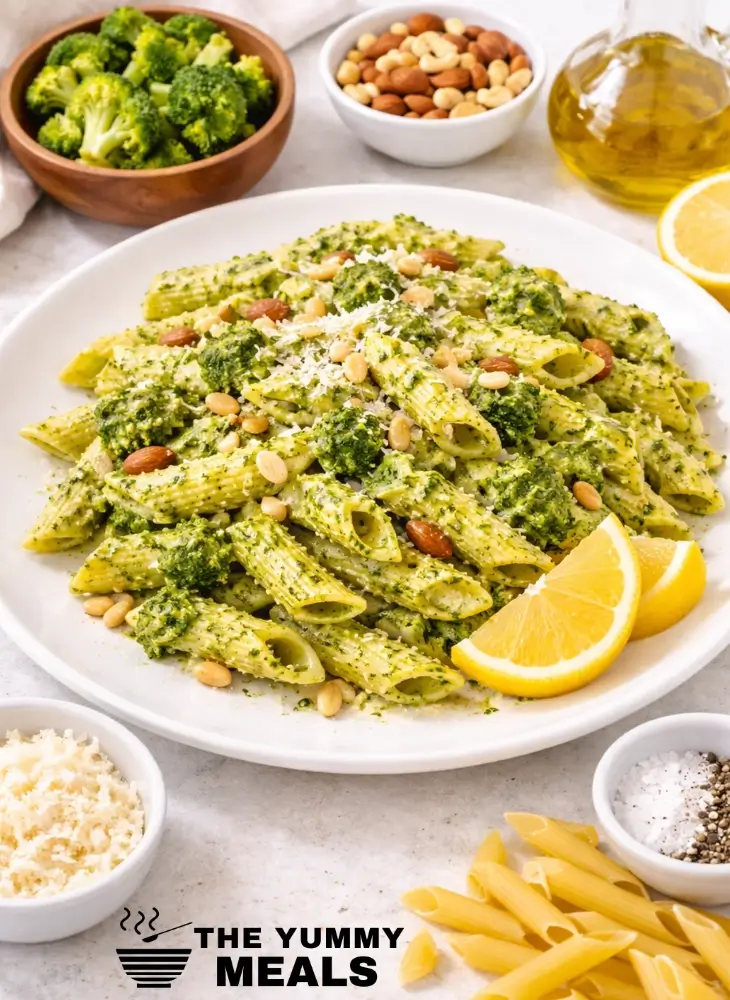 Broccoli Pesto Pasta Recipe