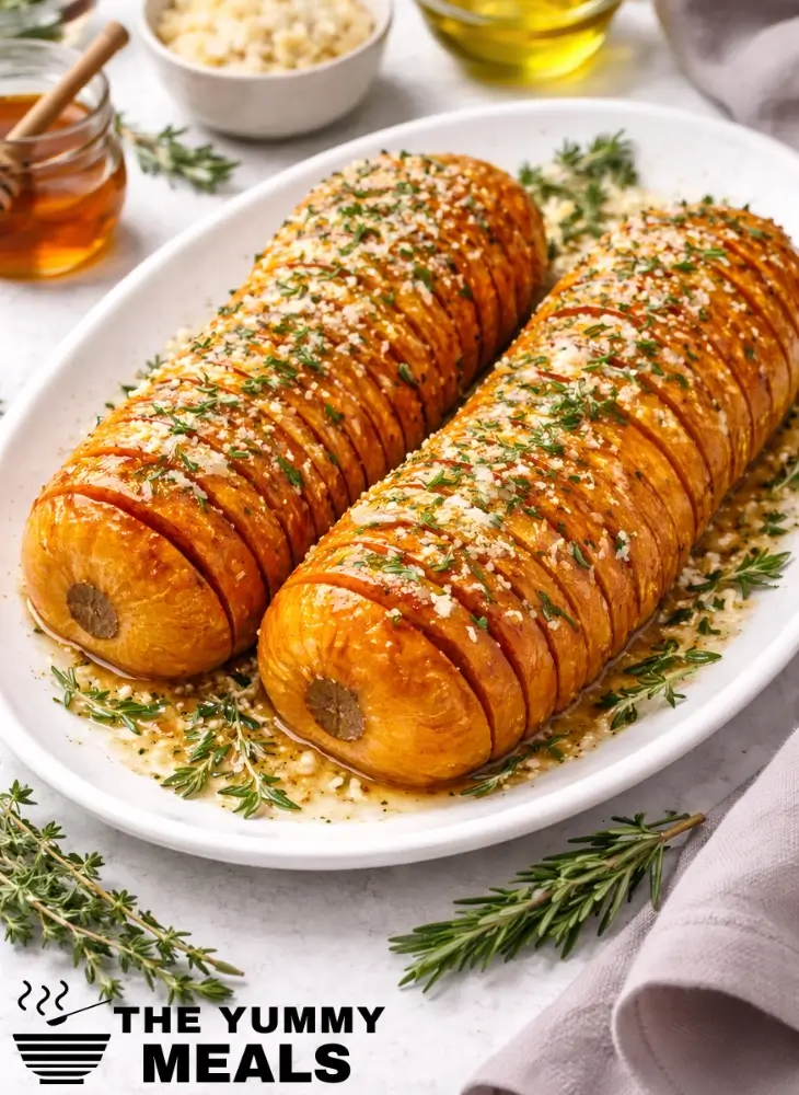 Hasselback Butternut Squash