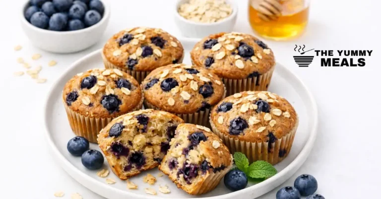 Healthy Blueberry Muffins Recipe