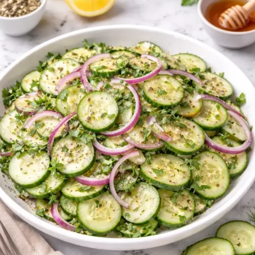 Healthy Cucumber Salad