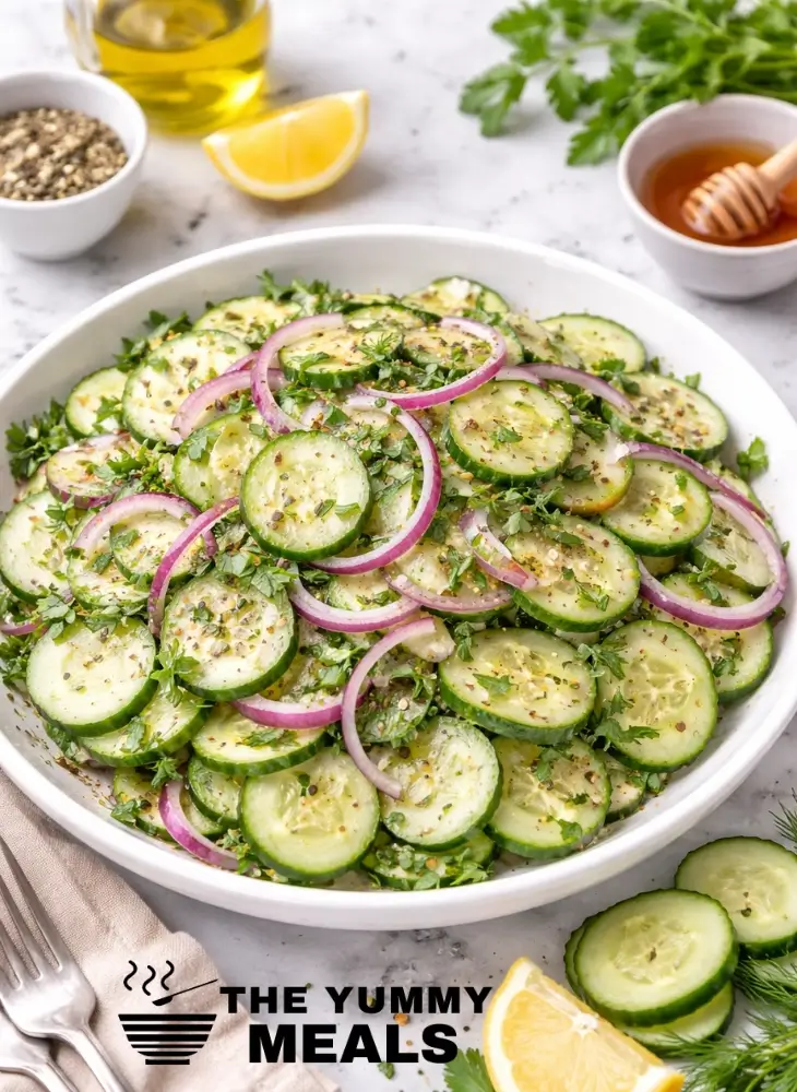 Healthy Cucumber Salad